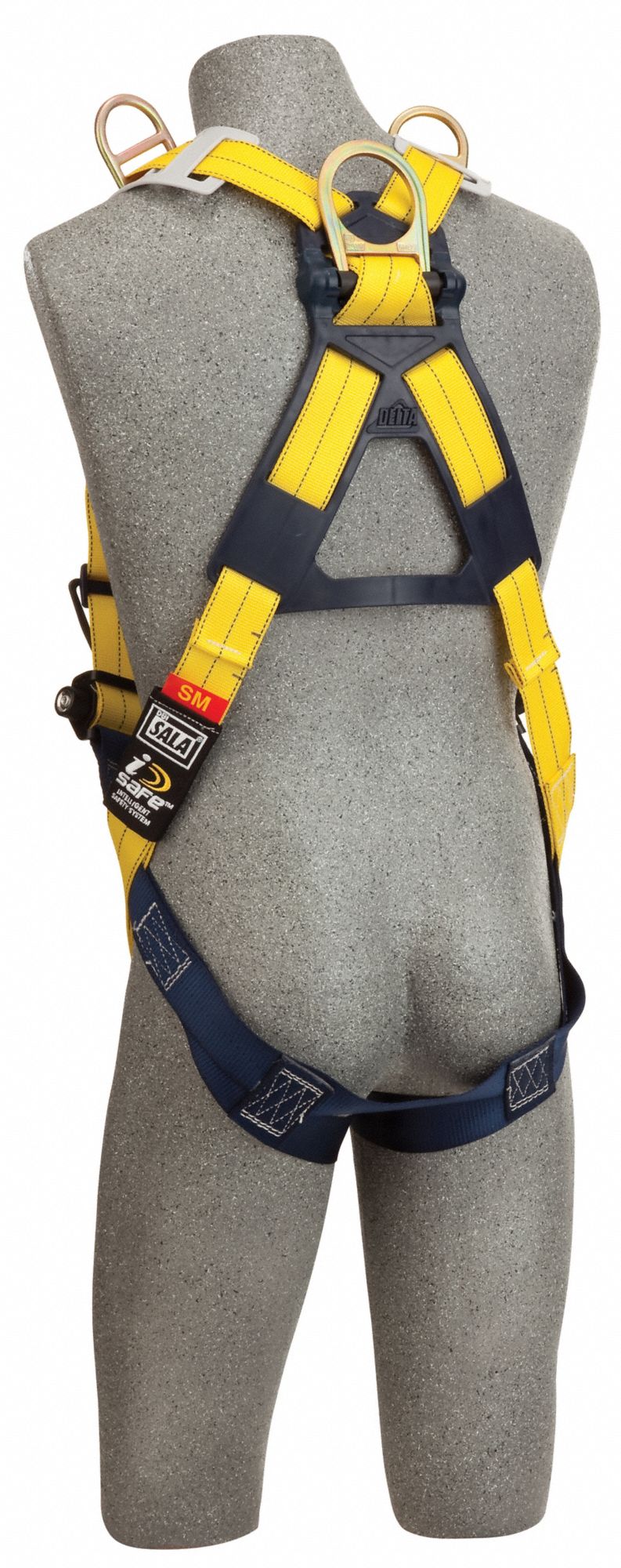 3M DBISALA Full Body Harness Confined Space, Vest Harness, Back