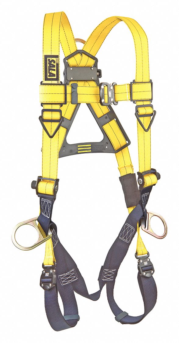 3M DBI-SALA Full Body Harness: Positioning, Vest Harness, Back/Hips ...