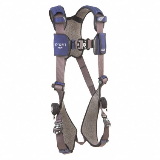 3M DBI-SALA, 420 lb Wt Capacity, Vest Harness, Full Body Harness ...