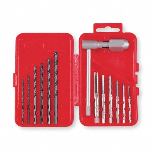 MAGNA Drill and Tap Set, Number of Pieces 13 3A14396042 Grainger