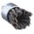 END BRUSH, TWISTED STEEL, 1 1/8 IN DIAMETER, 0.014 IN FILL DIAMETER, ¼ IN SHANK