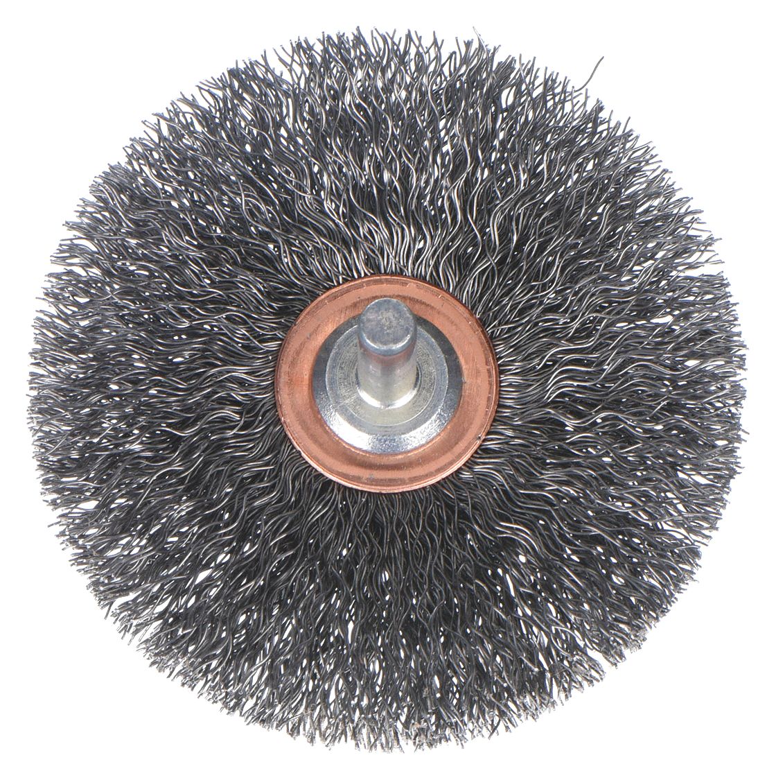 WEILER, 2 in Brush Dia., No Arbor Arbor Hole, Wire Wheel Brush -  3A205