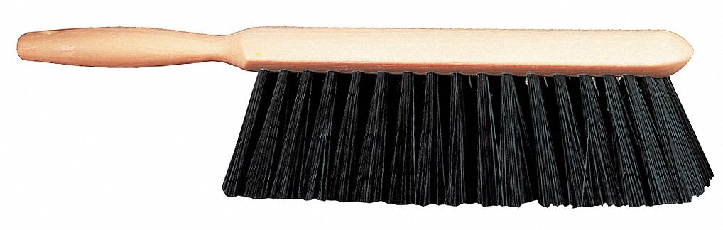 TOUGH GUY, Wood, 8 in Brush Lg, Bench and Counter Brush - 1DU76