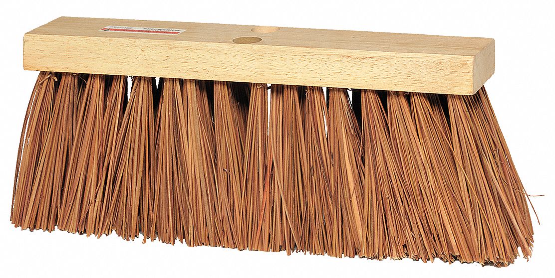 PUSH BROOM HEAD,TAPERED,16