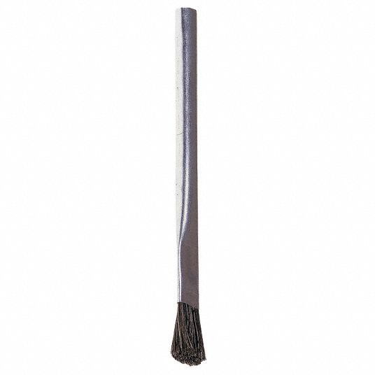 TOUGH GUY, Black/Silver, Horsehair Bristle Material, Flux Brush