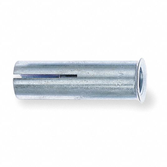 Red Head 3 8 16 Flange Drop In Anchor 1 5 8 Inl X 1 2 In Dia 50 Pk 3a493 Rm 38 Grainger