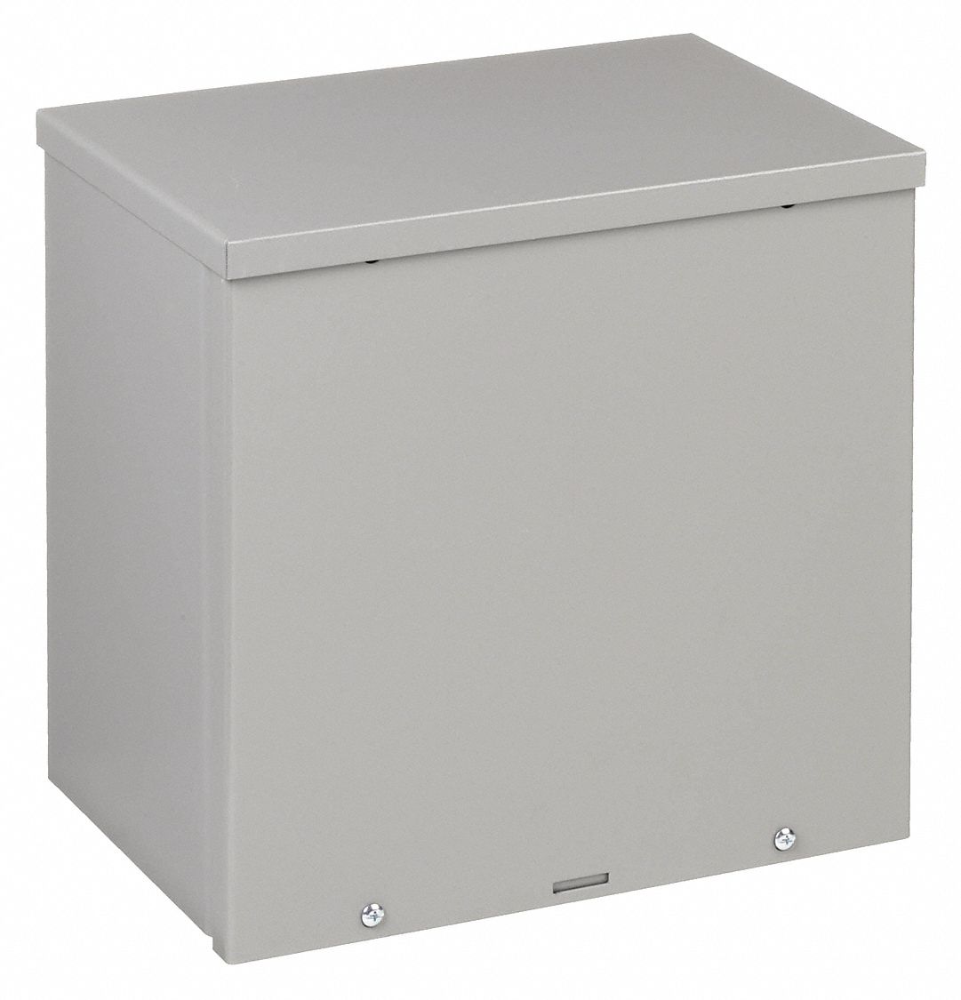 ENCLOSURE, 8 IN NOMINAL H, 8 IN NOMINAL W, 4 IN NOMINAL D, 8 IN OVERALL H, 3R, STEEL