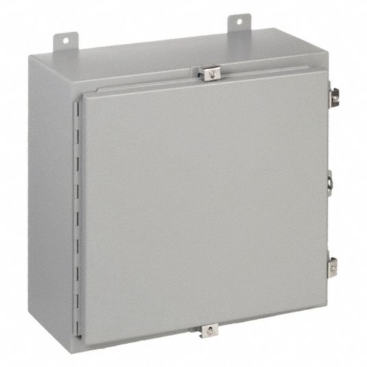 WIEGMANN, Padlockable Hasp, 20 in Nominal Enclosure Ht, Enclosure ...