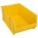 SUPER SIZE BIN, 29¼ IN OVERALL L, 18⅜ IN X 12 IN, YELLOW, STACKABLE
