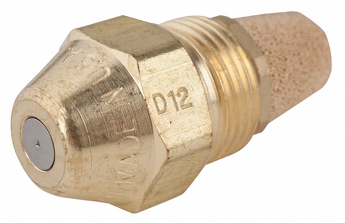 Hot Water and Steam Boiler Burner Nozzle: Oil Burner Nozzles, Type B (Solid), 9/16-24 male
