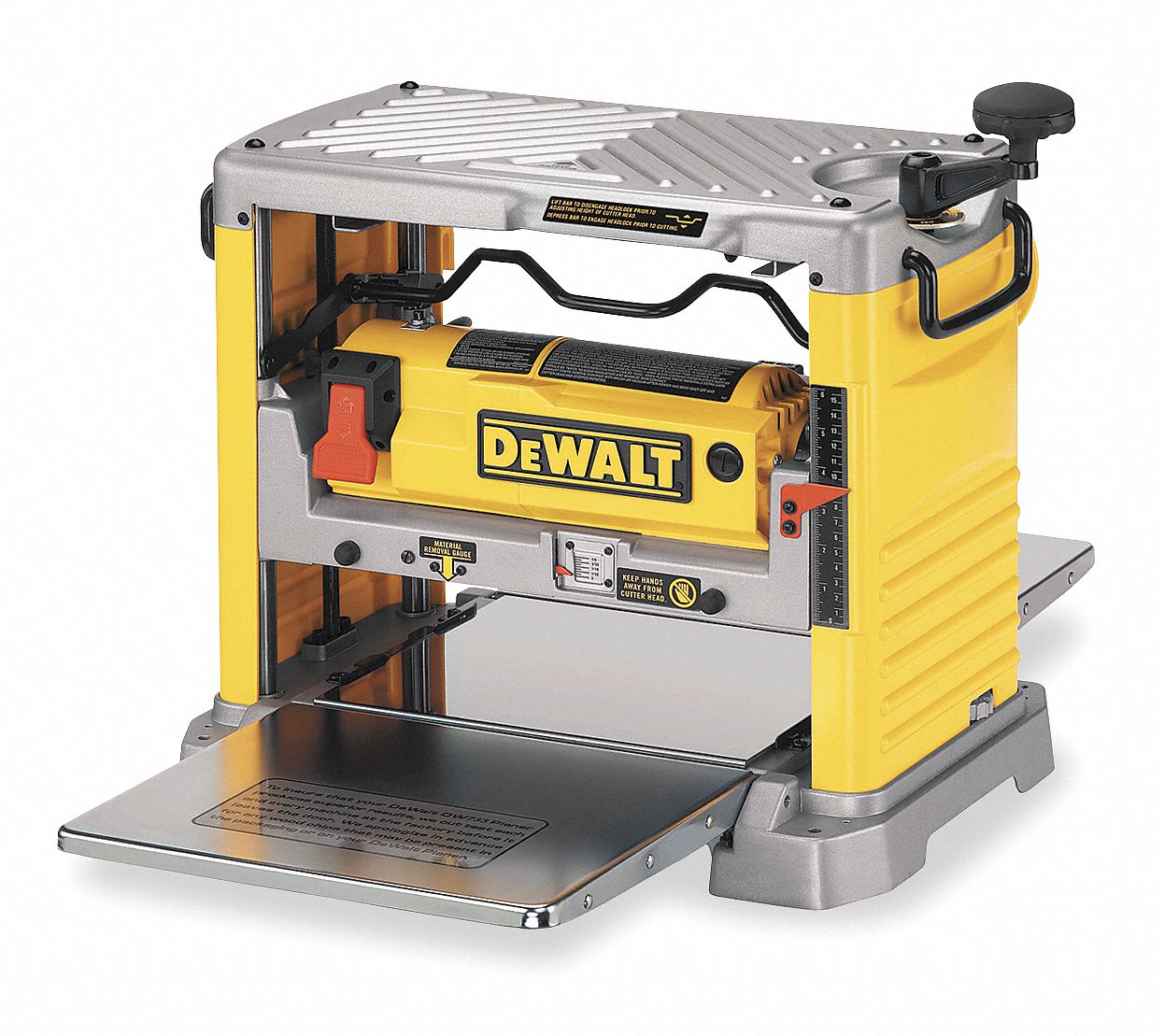 PORTABLE PLANER, CORDED, 120V/15A/2000W, 12½ X 6 IN, 10000 RPM, 26 FPM, BENCHTOP