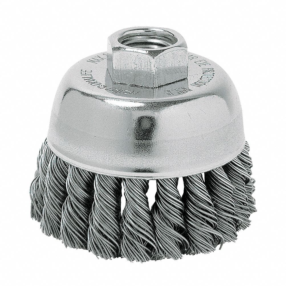 BROSSE METALLIQUE CREPEE