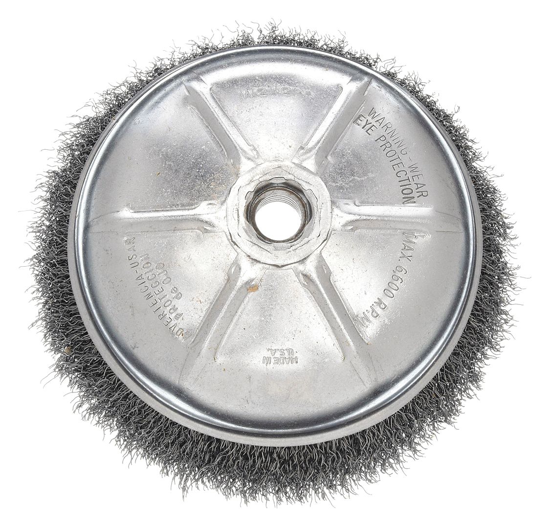 CRIMPED WIRE CUP BRUSH