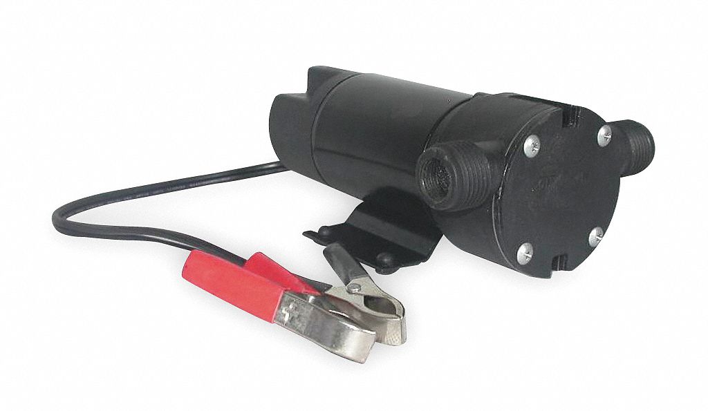 UTILITY PUMP, 12V DC, 40 FT MAXIMUM HEAD, 7 4/5 FT CORD L, 3/8 IN FNPT/3/4 IN MGHT, BUNA-N