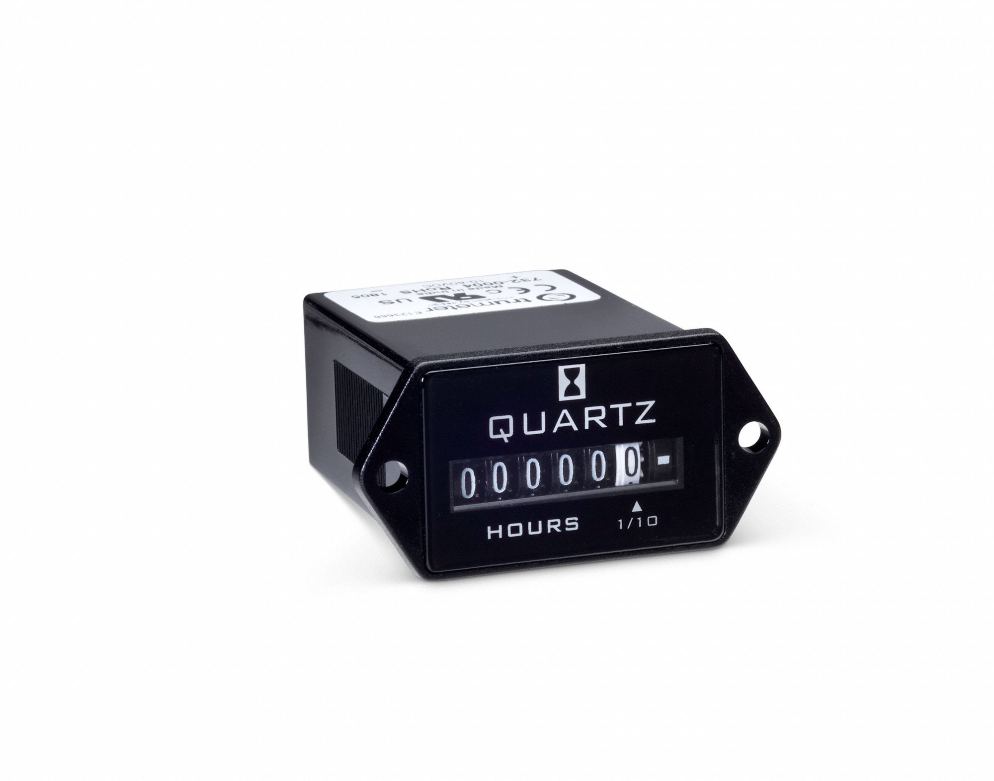 Hour Meter: Hour Meters, Front Panel Mounting, Analog, 1 in x 1 1/2 in, 10 V DC – 80 V DC