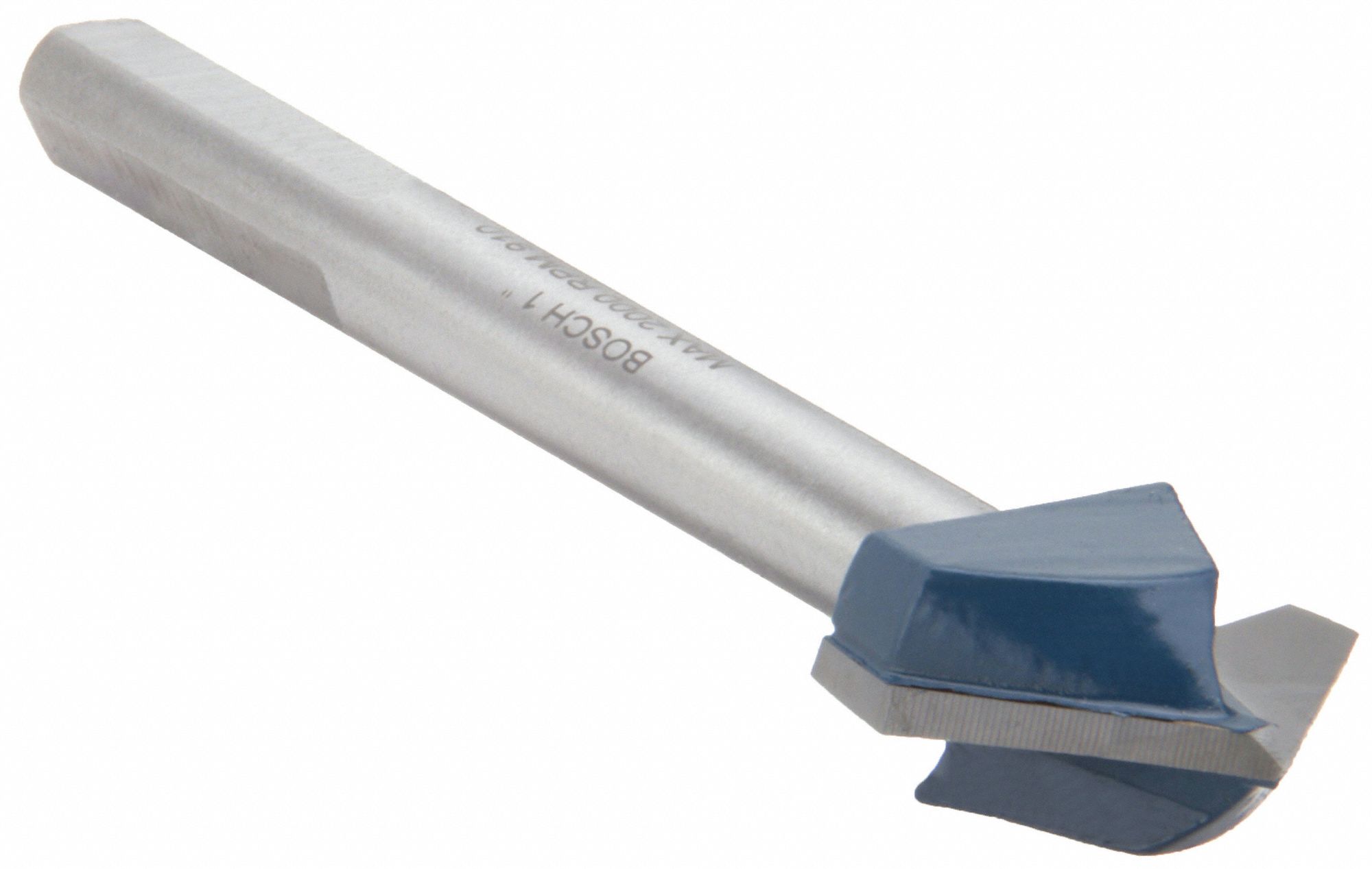 Glass and Tile Drill Bit: 1 in Drill Bit Size, 2 1/2 in Max Drilling Dp, 4 in Overall Lg