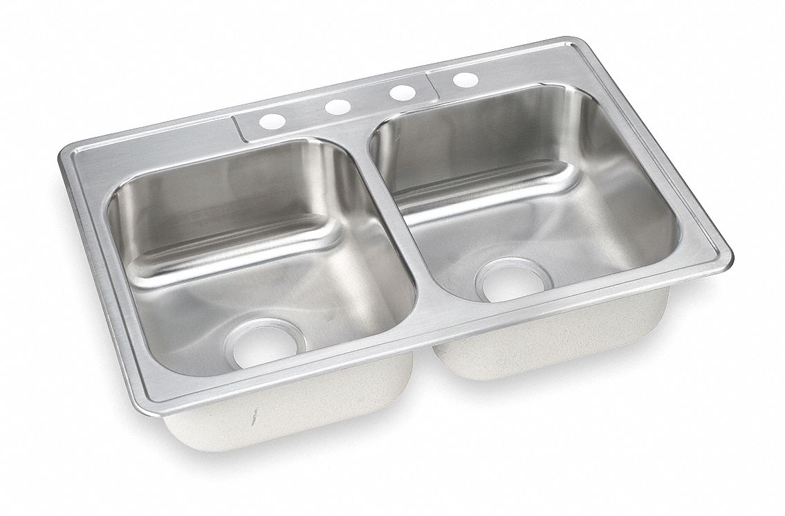 ELKAY Elkay, Dayton Series, 14 in x 15 3/4 in, Stainless Steel, Equal