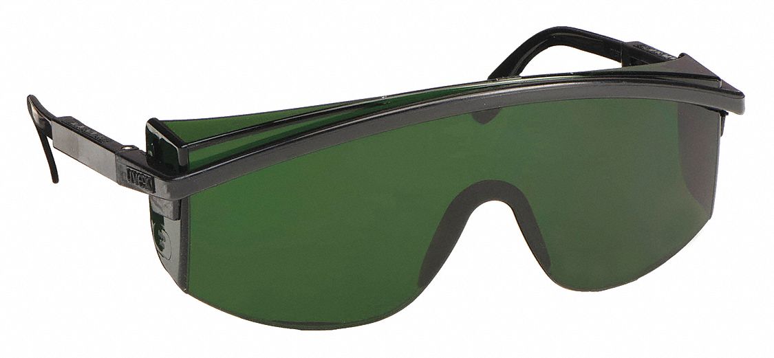Safety Glasses: Full-Frame, W5, Black Frame Color, Astrospec(R) 3000 Series