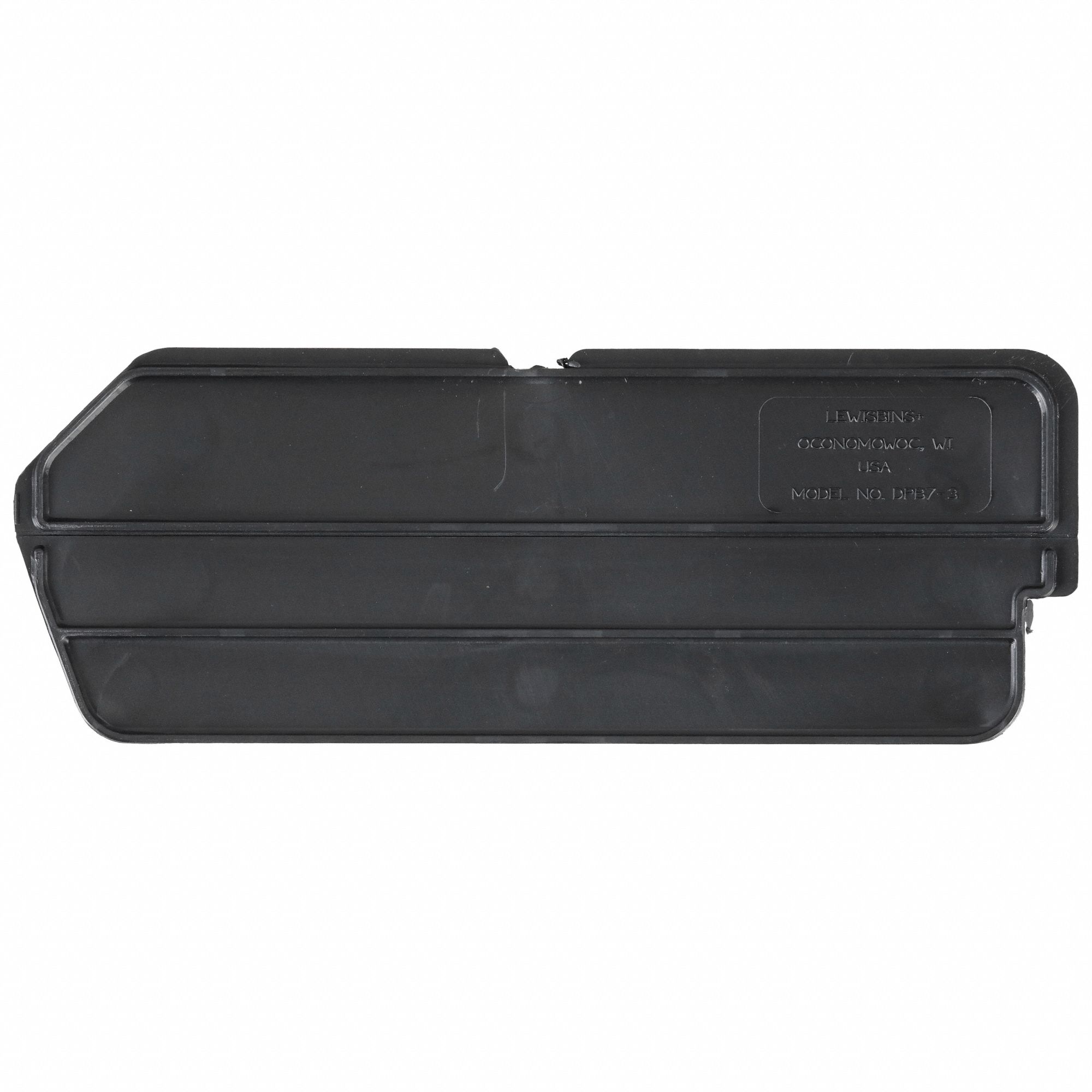 DIVIDER, 6¾ IN X 2½ IN, BLACK, FOR 3AFJ6, 6 PK