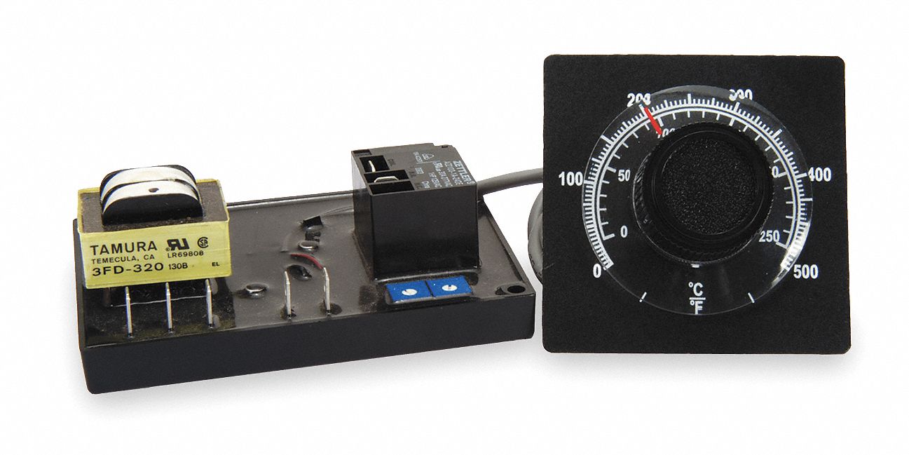 TEMPERATURE CONTROLLER, ANALOG, J, 32-500F/0-