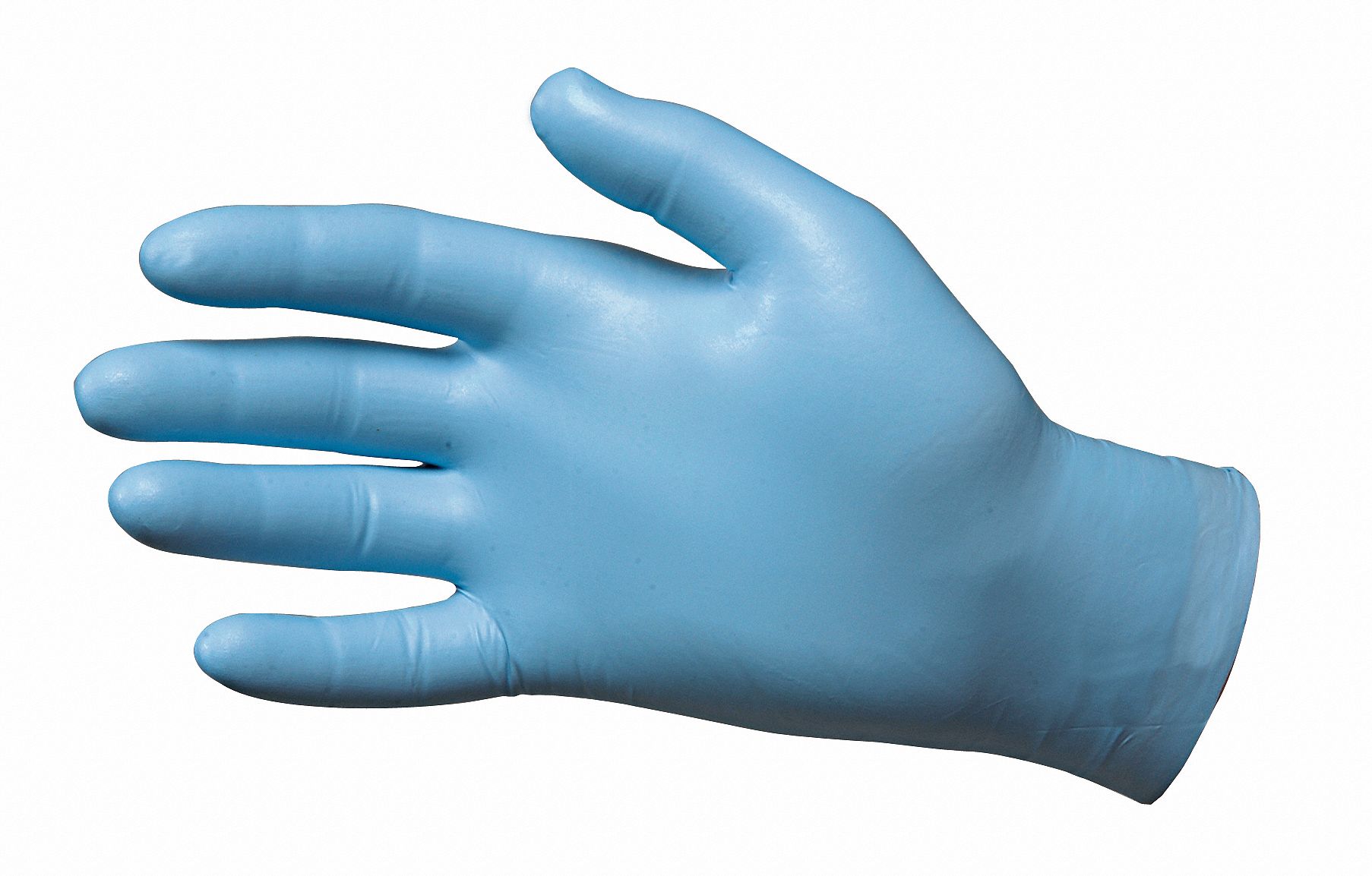 GANTS N-DEX NITRILE S/PDR BL (BX)