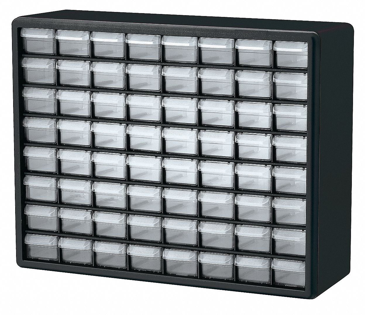 Gabinete para contenedores, 64 cajones de plástico, 25-7/8 x 6-3/8 x 21-3/8  - Durham Manufacturing