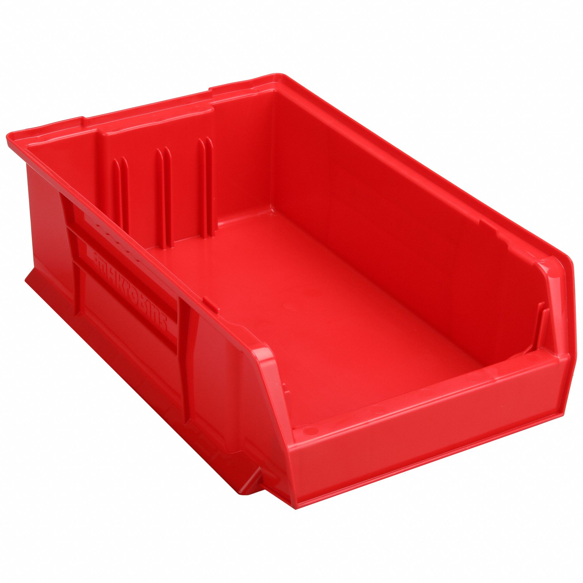 BIN AKRO SUPER-SZ 20X12-3/8X6IN RED