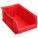 BIN SUPER-SIZE 20X12-3/8X8 RED