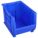 BIN SUPER-SIZE 20X12-3/8X12 BLUE