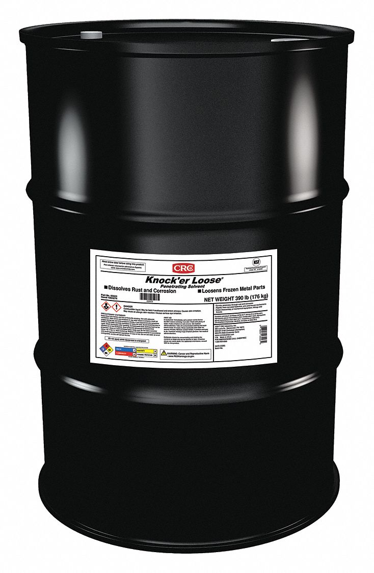 CRC, 32°F to 300°F, H2 No Food Contact, Penetrating Lubricant - 3APN8 ...