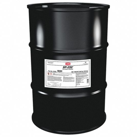 CRC Corrosion Inhibitor, Dry Lubricant Film, 300 °F Max. Operating Temp., 55 gal Drum 3APP1