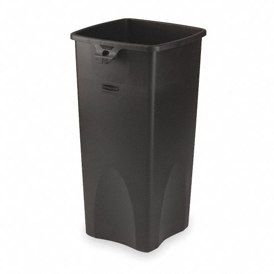Tall Untouchable Round Trash Can