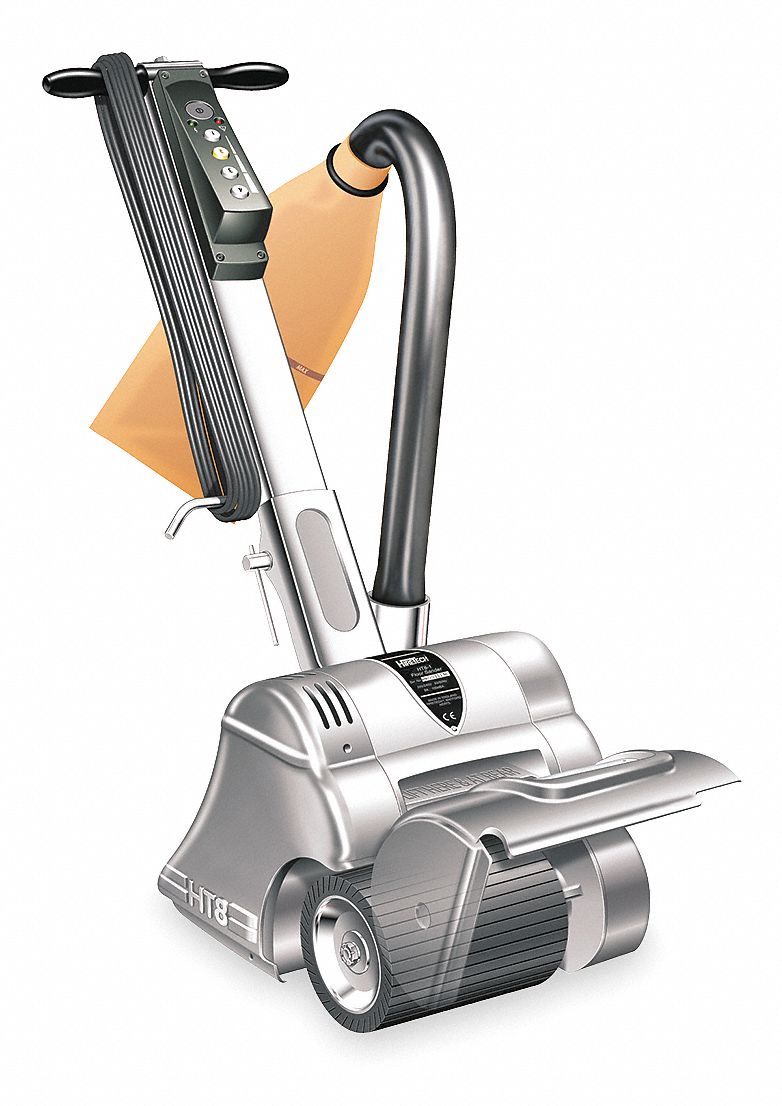 HIRETECH 8 in MultiSpeed Expandable Drum Floor Sander, 6500 RPM, 6900
