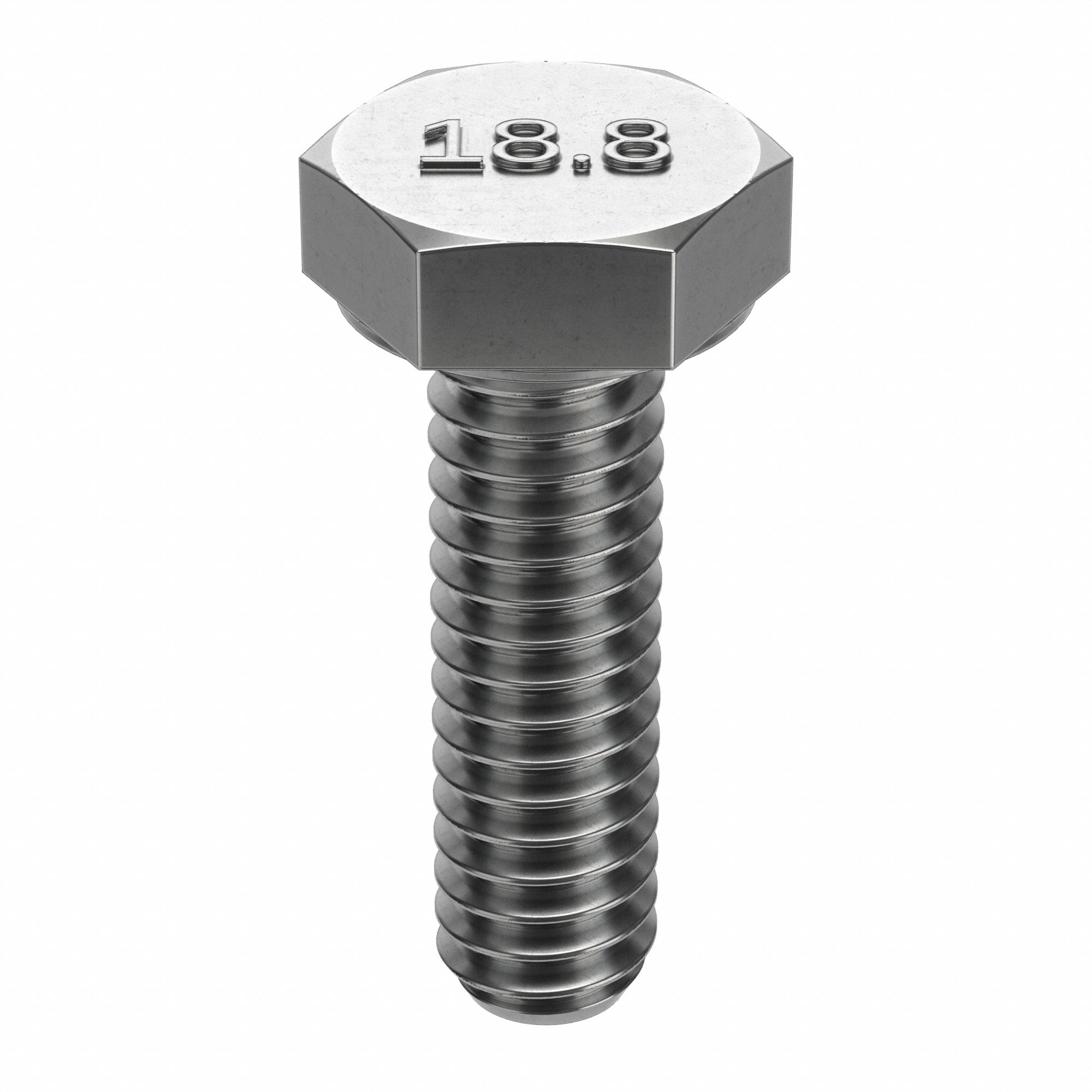 Stainless Steel, A2, Hex Head Cap Screw 23LA83|U51000.031.0100 Grainger