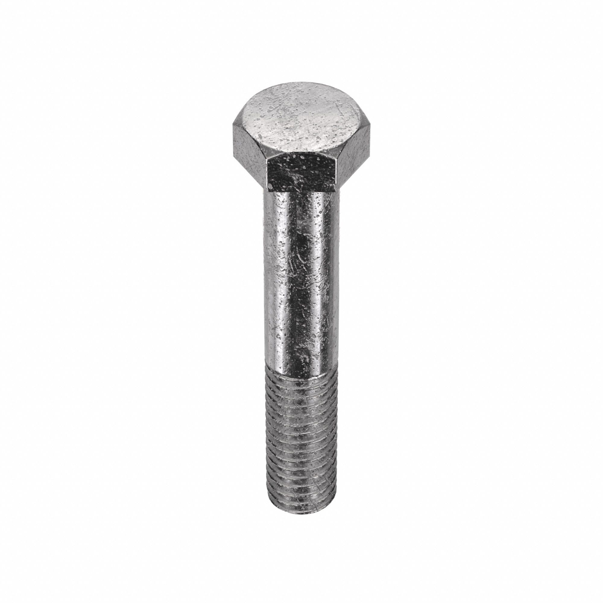 Stainless Steel, A2, Hex Head Cap Screw - 3AVJ1|3AVJ1 - Grainger