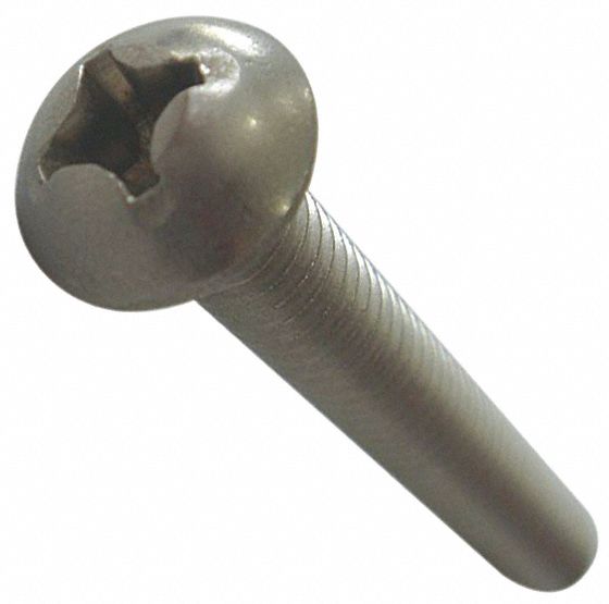 Machine Screw, PK 100 Grainger