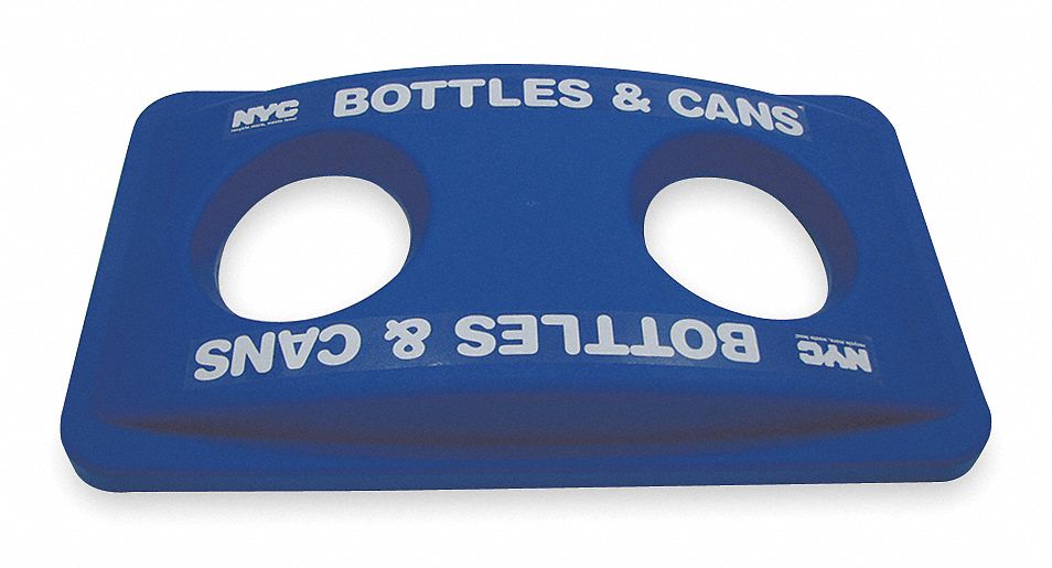 3AXG7 - Bottle/Can Recycling Top Plastic Blue
