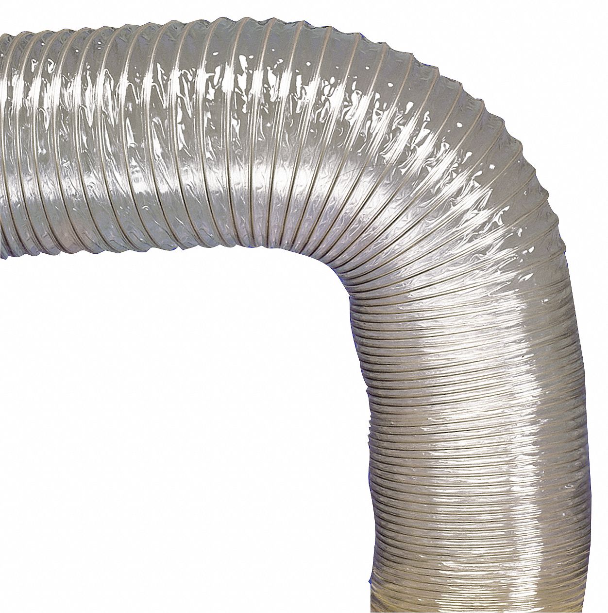 L,Rubber Id,25 Ft Hi-Tech Duravent 0337-0600-0001 Ducting Hose,6 In