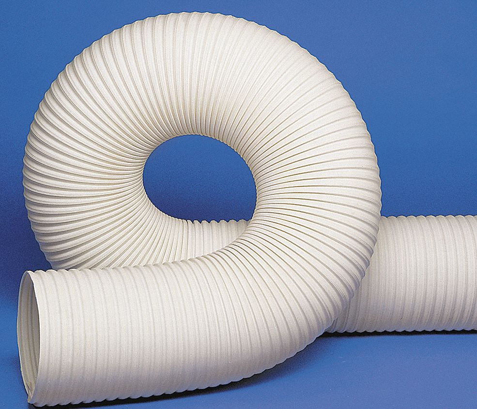 HITECH DURAVENT Industrial Ducting Hose, Hose Inside Dia. 5 in, Hose