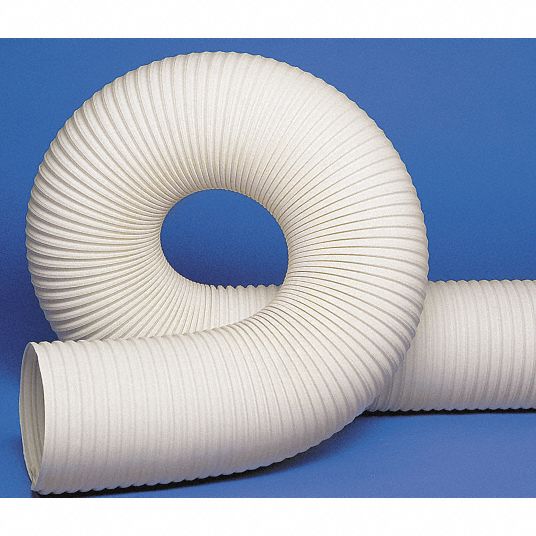 HITECH DURAVENT Industrial Ducting Hose, Hose Inside Dia. 4 in, Hose Length 25 ft, Hose Color