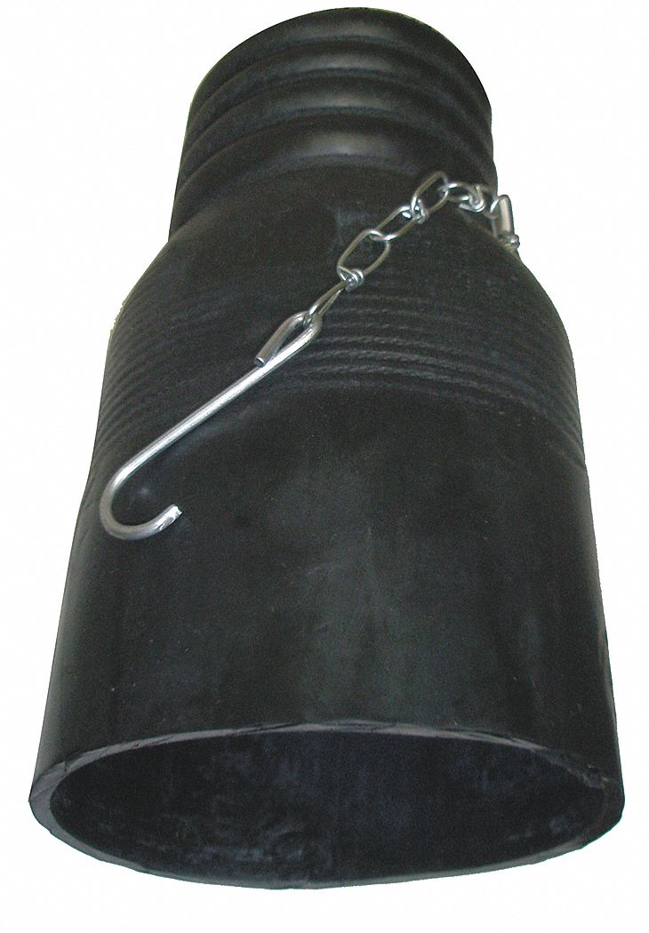 HITECH DURAVENT Rubber Tailpipe Adapter 3AYL8065100000007 Grainger