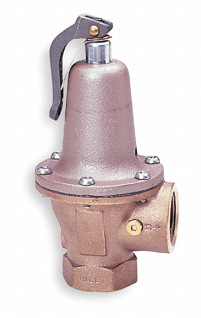 MNPT Outlet Type FNPT Inlet Type Spence Bronze Safety Relief Valve 