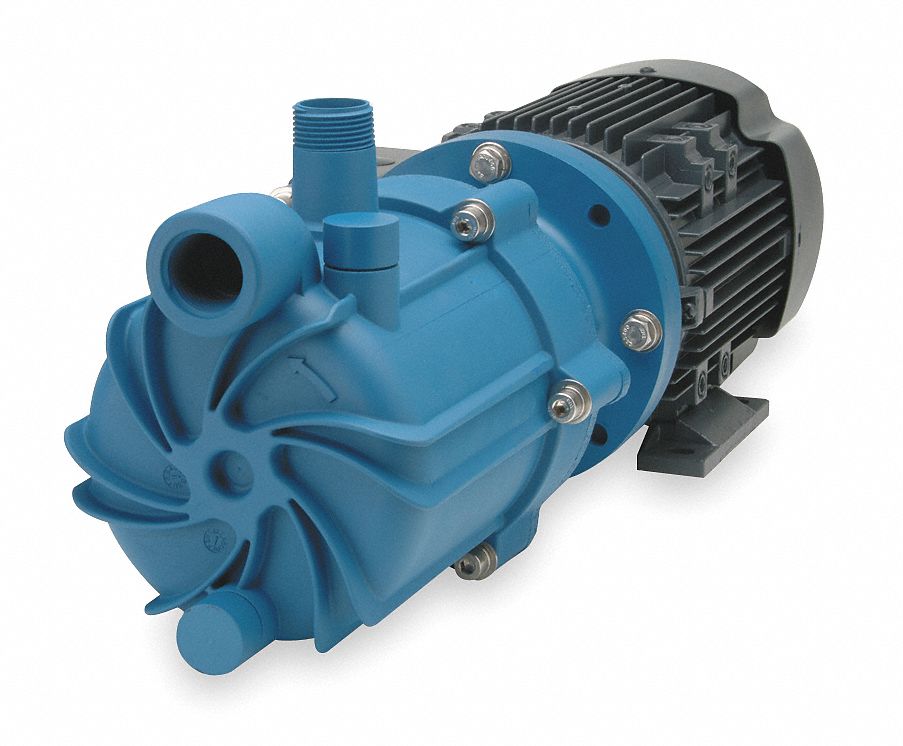 FINISH THOMPSON 1 hp HP Polypropylene 115/208-230V Magnetic Drive Pump ...