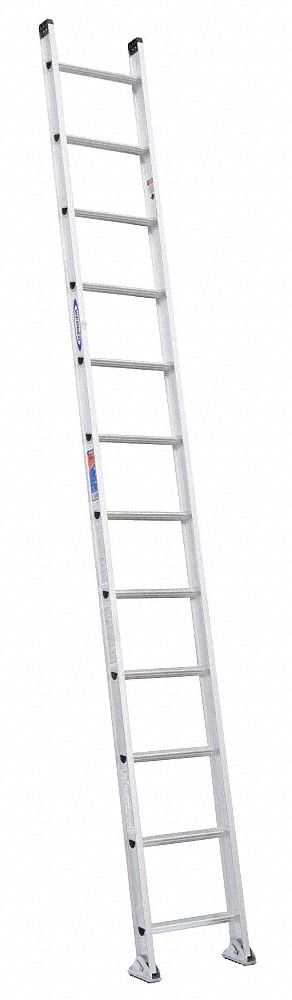 3AZU9 - Ladder 12 ft.H 18-1/8 In W Aluminum