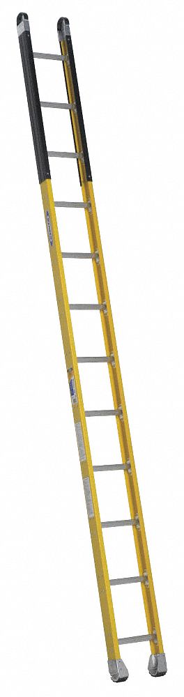 MANHOLE LADDER,12 FT.H,FIBERGLASS