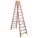 TWIN STEPLADDER,FIBERGLASS,IA,12FT,T6200