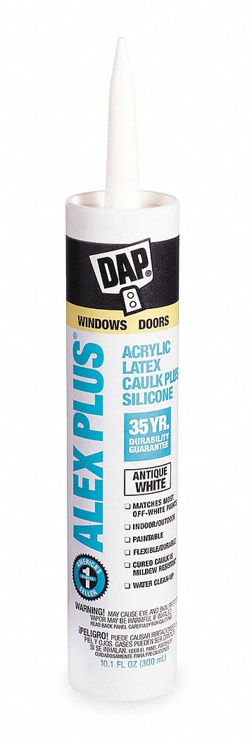dap-antique-white-caulk-hybrid-10-1-oz-cartridge-3azz8-18172-grainger