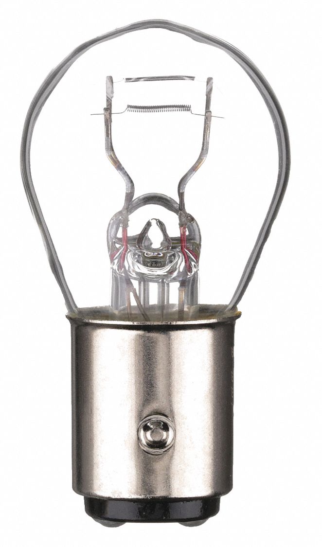 Miniature Incandescent Bulb, S8, Double Contact Index (BAY15d), Lumens ...