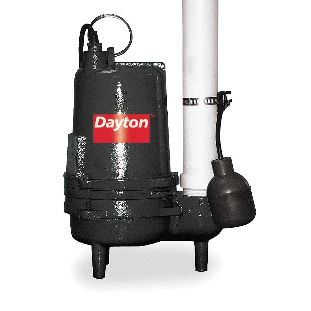 DAYTON 3BB89 Albuquerque Mall 1 2 HP We OFFer at cheap prices Pump Ejector Sewage 240VAC