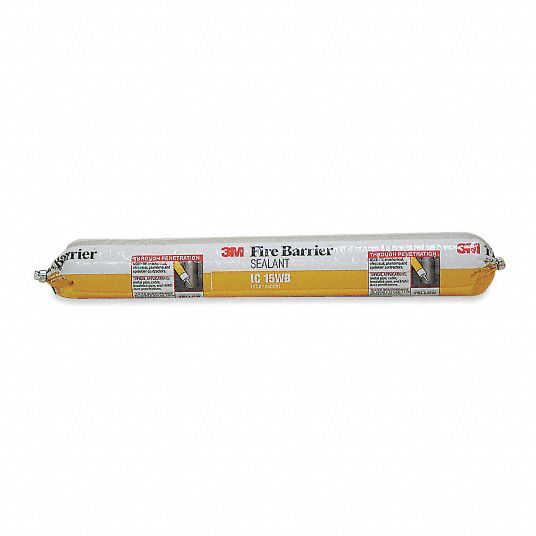 3M, Firestop Sealant, Yellow, Fire Barrier Sealant 3BE32IC15WB